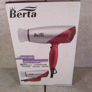 Berta 1875 Tourmaline Ceramic Travel Dryer